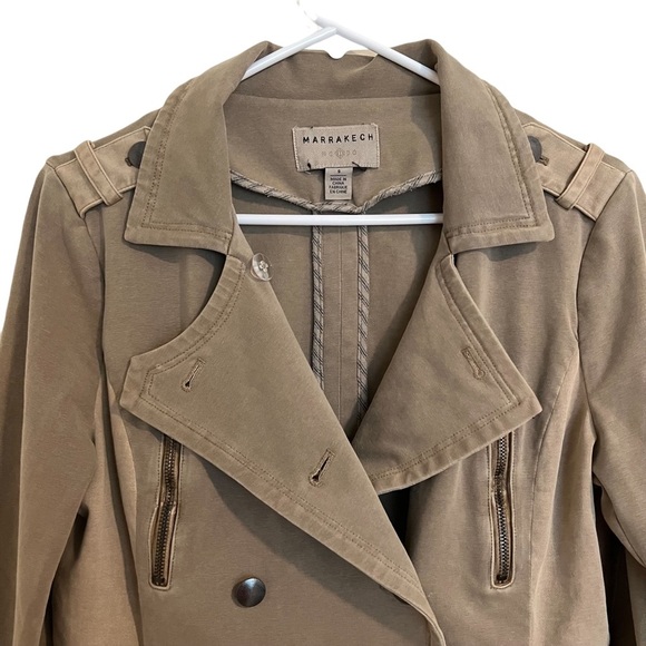 Marrakech Taupe Blazer Jacket Size Small - Picture 4 of 11